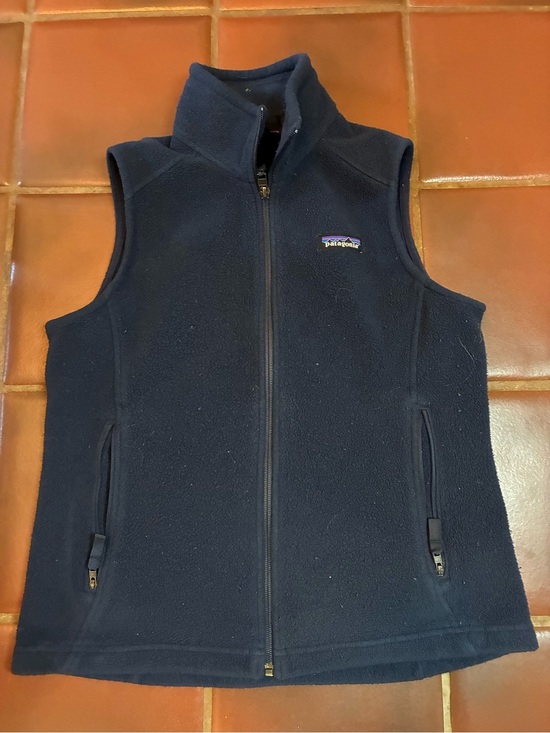 Patagonia Other - Patagonia Vest Men SMALL Blue Fleece Full Zip Jacket Casual Synchilla Y2K VTG
